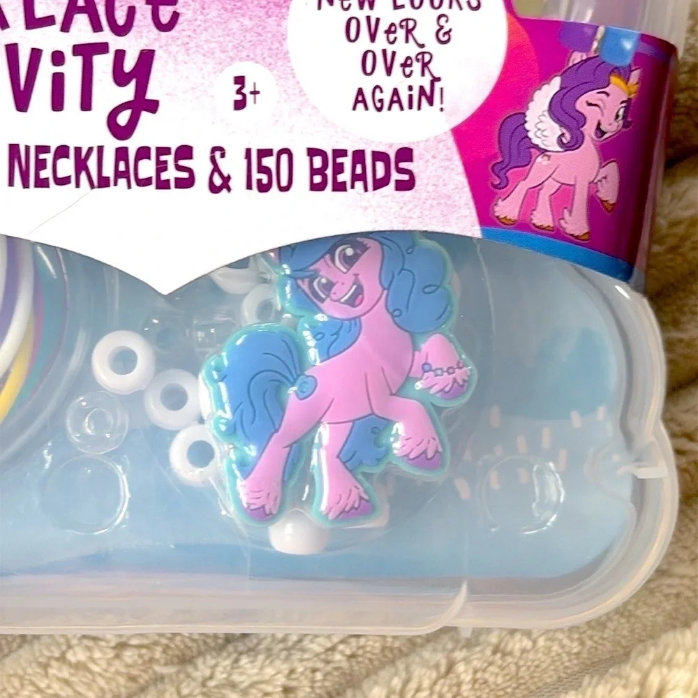 Brand New My Little Pony Charm Necklace Jewelry Beads Craft Activity Kit Toy